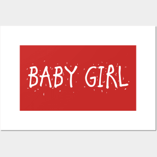 BABY GIRL - MINIMALIST Posters and Art